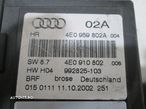 Motoras + modul macara dreapta spate Audi A8 an 2004 2005 2006 2007 2008 cod 4E0910802 - 2