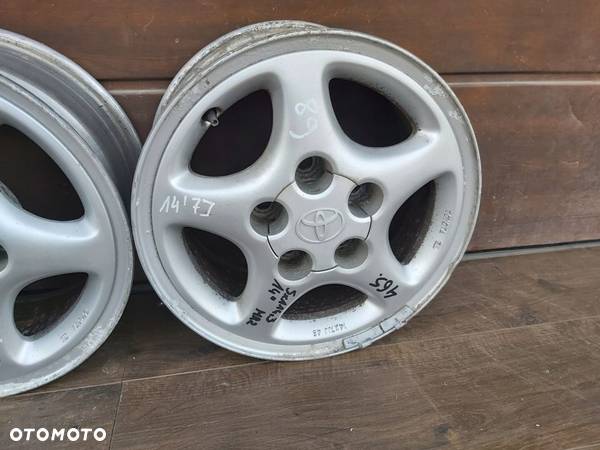 Toyota MR2 SW20 alufelgi 14 5x114,3 oryginał - 6