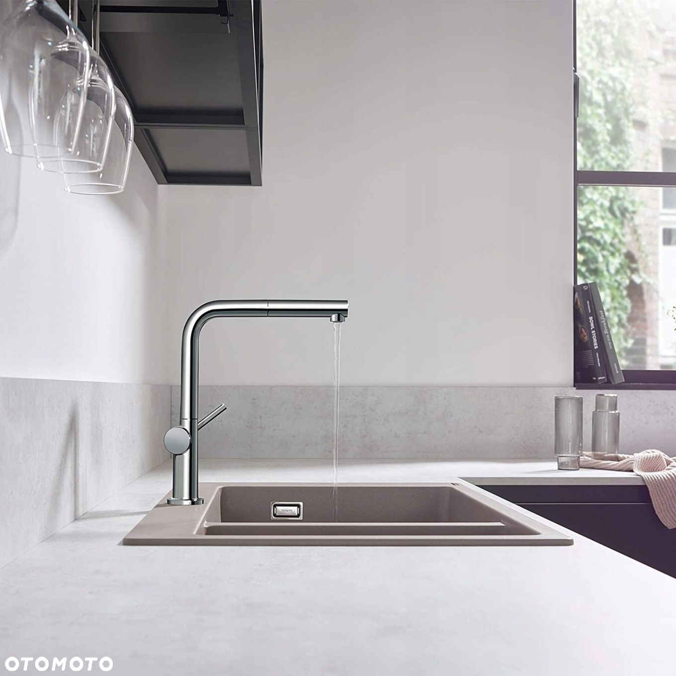 Bateria kuchenna stojąca Hansgrohe Talis M54 chrom - 5