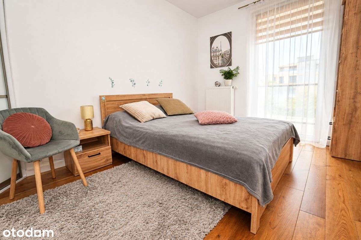 2pk | Widok na Zieleń |  Widna Kuchnia | Balkon 6m-5