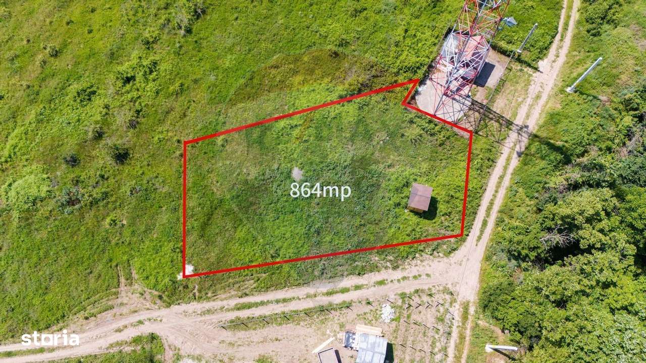 Teren Intravilan comuna Tomești | Priveliște deosebită-0