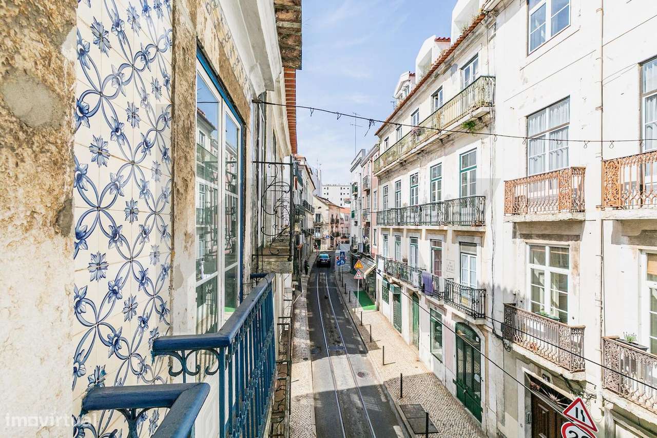 T2+1 com varandas na Rua dos Poiais de São Bento, lisboa, em Prédio Po-1