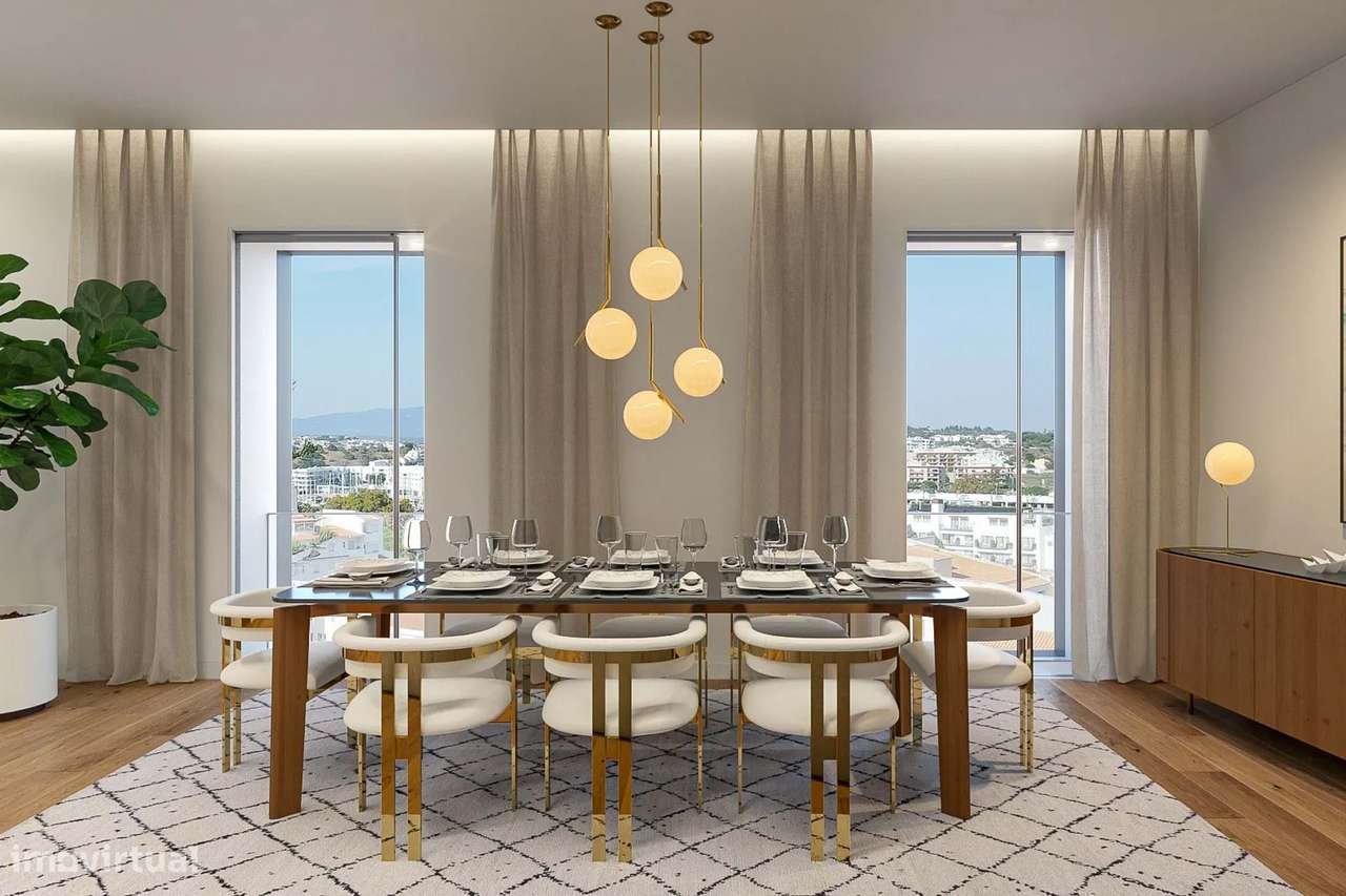 JÓIA NO CENTRO DE LAGOS: ELEGANTE APARTAMENTO T2 COM COMODIDADES MODER - Grande imagem: 3/13