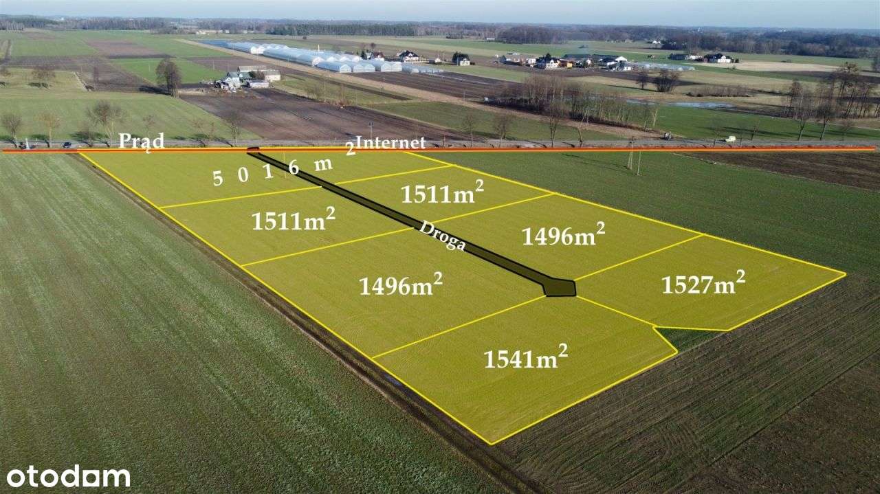 Działka Popowo Borowe koło Serocka - Pełny obrazek: 2/9