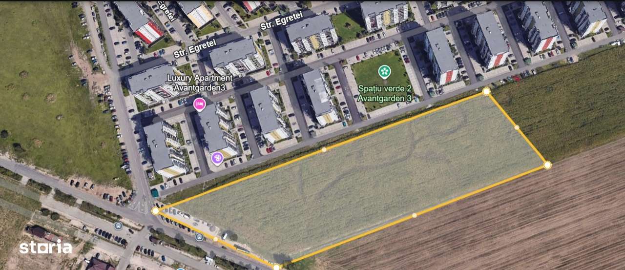 Investitie Premium: 16544 mp intravilan Avantgarden Bartolomeu - Imagine principală: 5/13