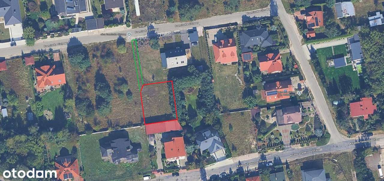 DZIAŁKA BUDOWLANA  604 m² » Radom, os. Młynek Janiszewski - Pełny obrazek: 2/5