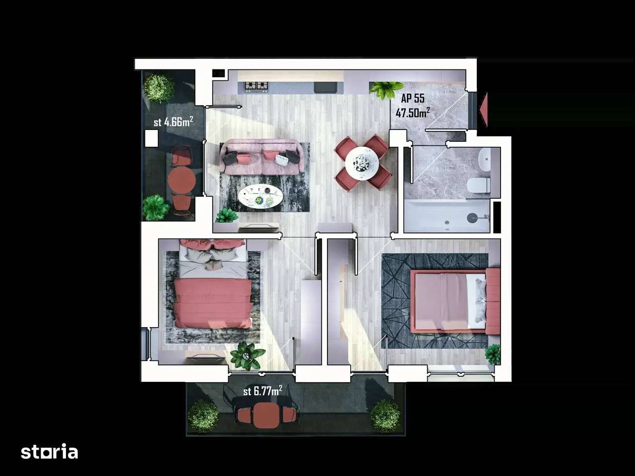 Apartament 3 camere , ESTIMO PARK - Imagine principală: 4/12