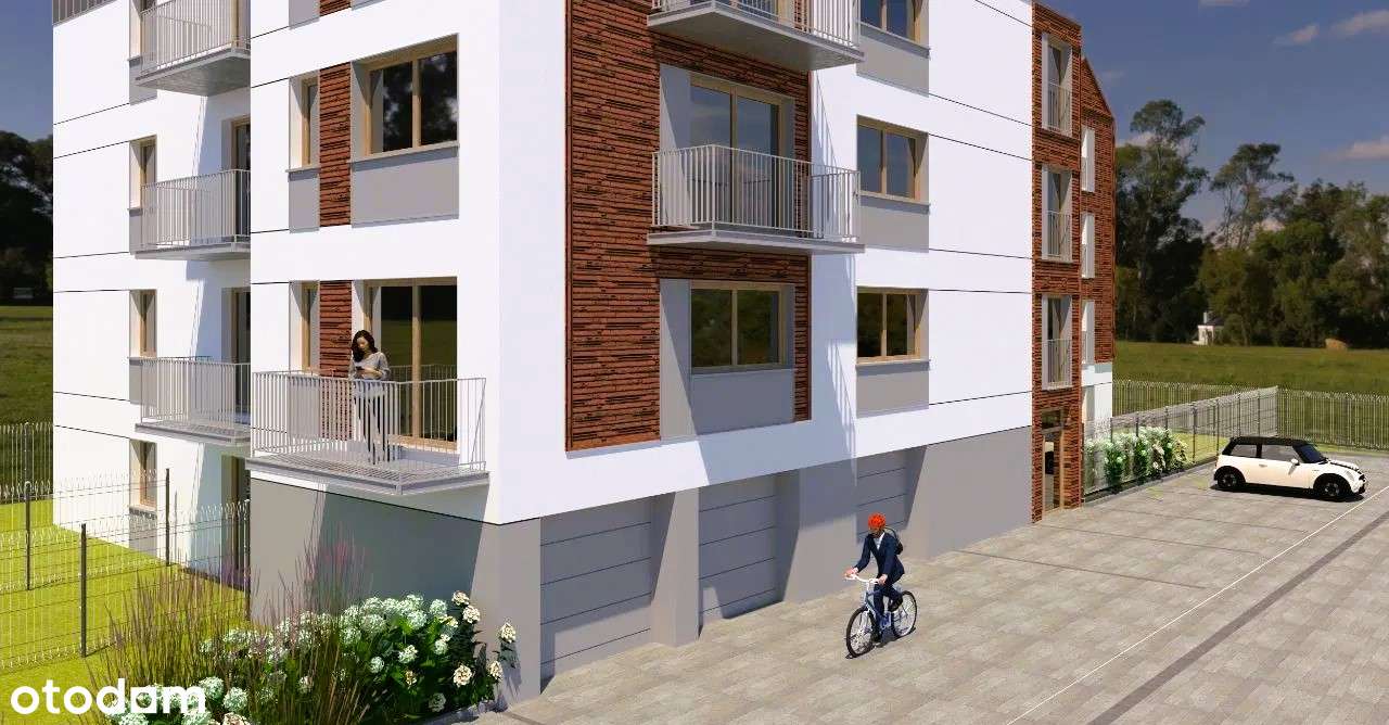 Mieszkanie na parterze z Ogródkiem, dwu pokojowe.-5