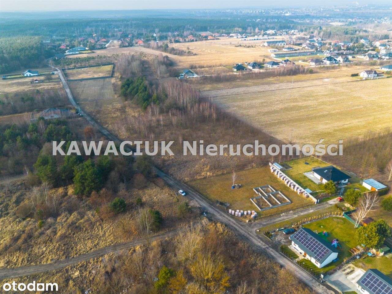 Działka we wsi Wąwał z rozpoczętą budową - Pełny obrazek: 5/6