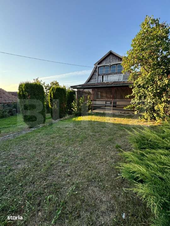 Casa in Alunis, 10.000 mp de teren, cu vie si livada, vedere panoramic - Imagine principală: 2/4