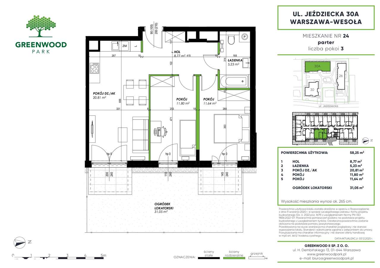 3 pok.  - Greenwood Park - Warszawa, Stara Miłosna-3