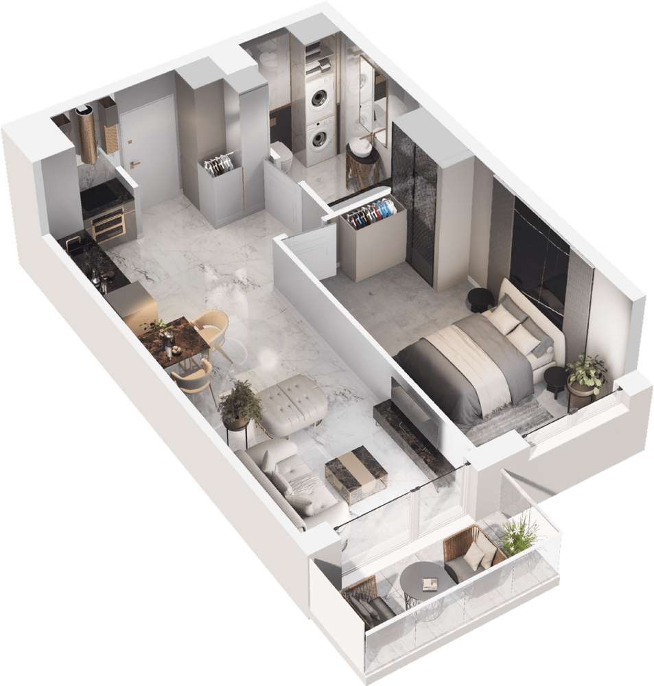 Langiewicza 37 | mieszkanie 2-pok. | 07_K1_02 - Pełny obrazek: 3/11