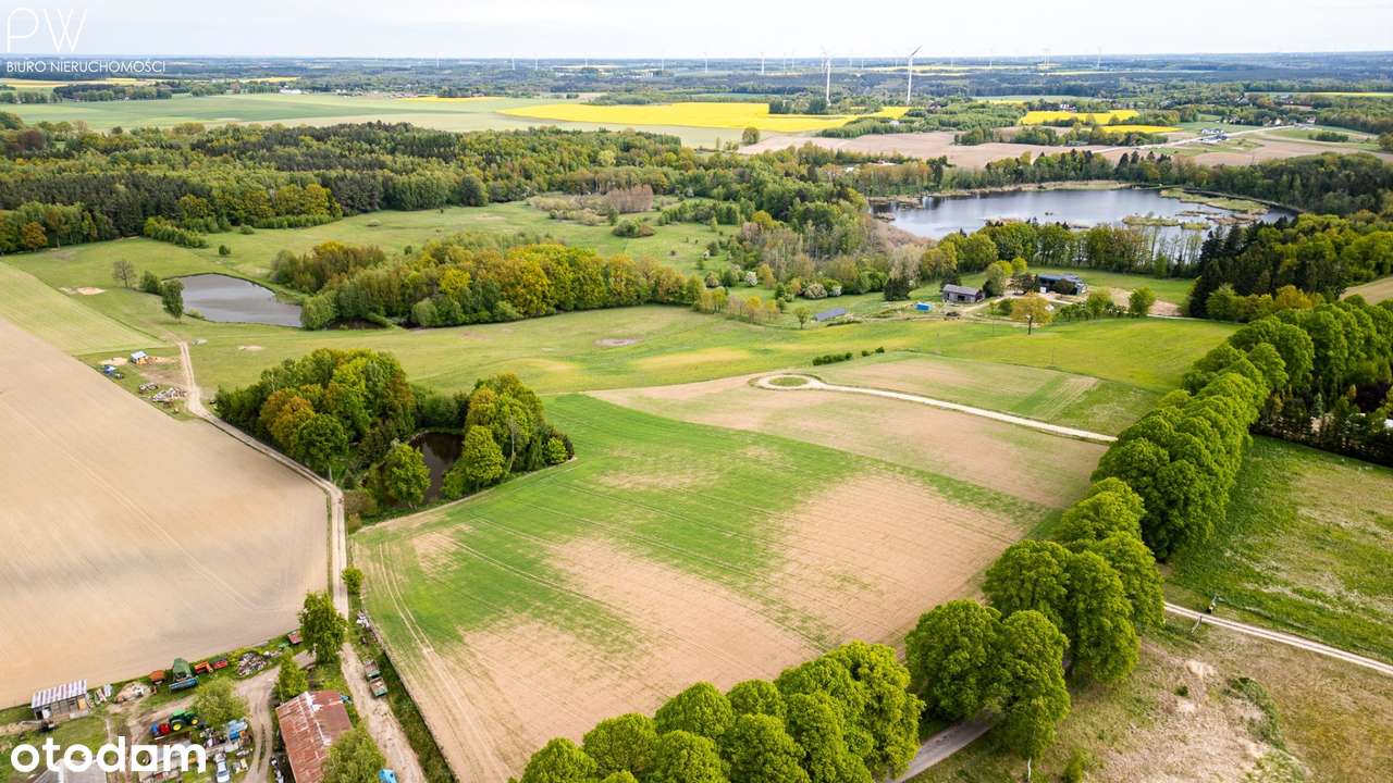 Działki z warunkami zabudowy z widokiem na staw! - Pełny obrazek: 5/12