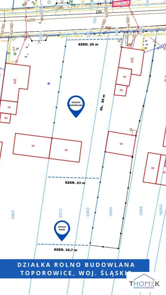 Działka budo z potencjałem Toporowice woj. śląskie-5
