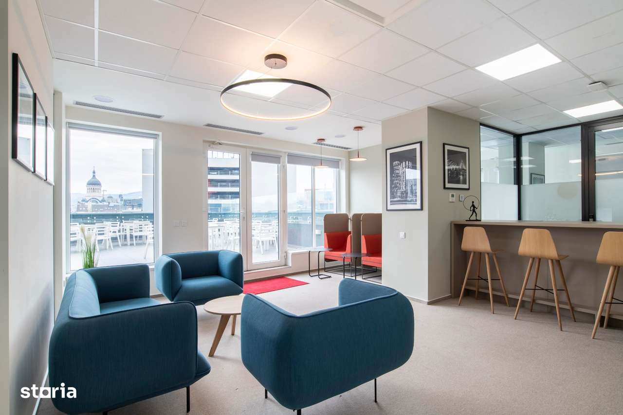 Alăturați-vă unui mediu de coworking cooperativ în Business Plaza - Imagine principală: 4/8