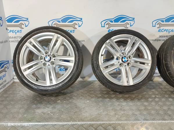 JANTES ORIGINAIS BMW SERIE 1 F21 PACK M STYLE 386M 18 POLEGADAS 7,5J 8J ET45 ET52 7845852 7845853 - 4