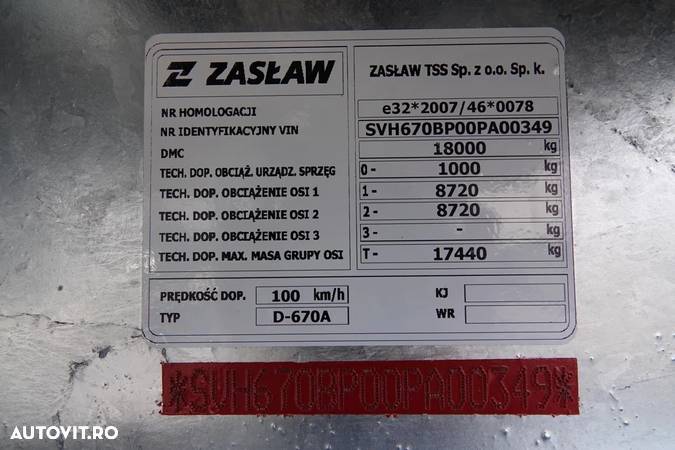 Zaslaw TANDEM CONSTRUCTION TRAILER / NOU / BOARDROAD - 19