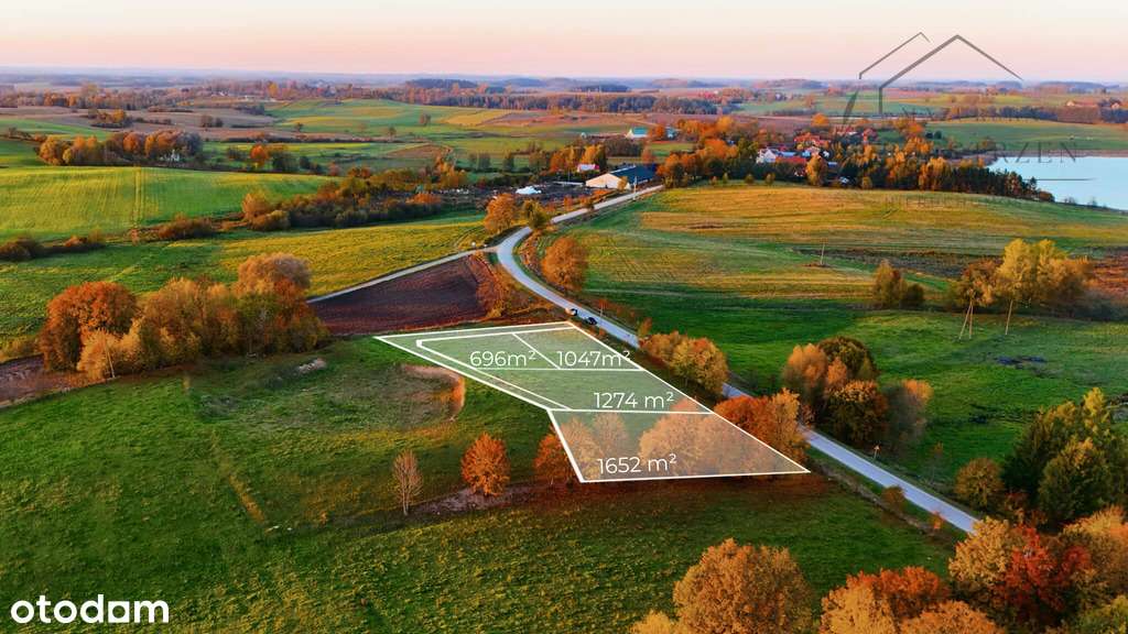 Działki nad jeziorem - z widokiem - Pełny obrazek: 3/16