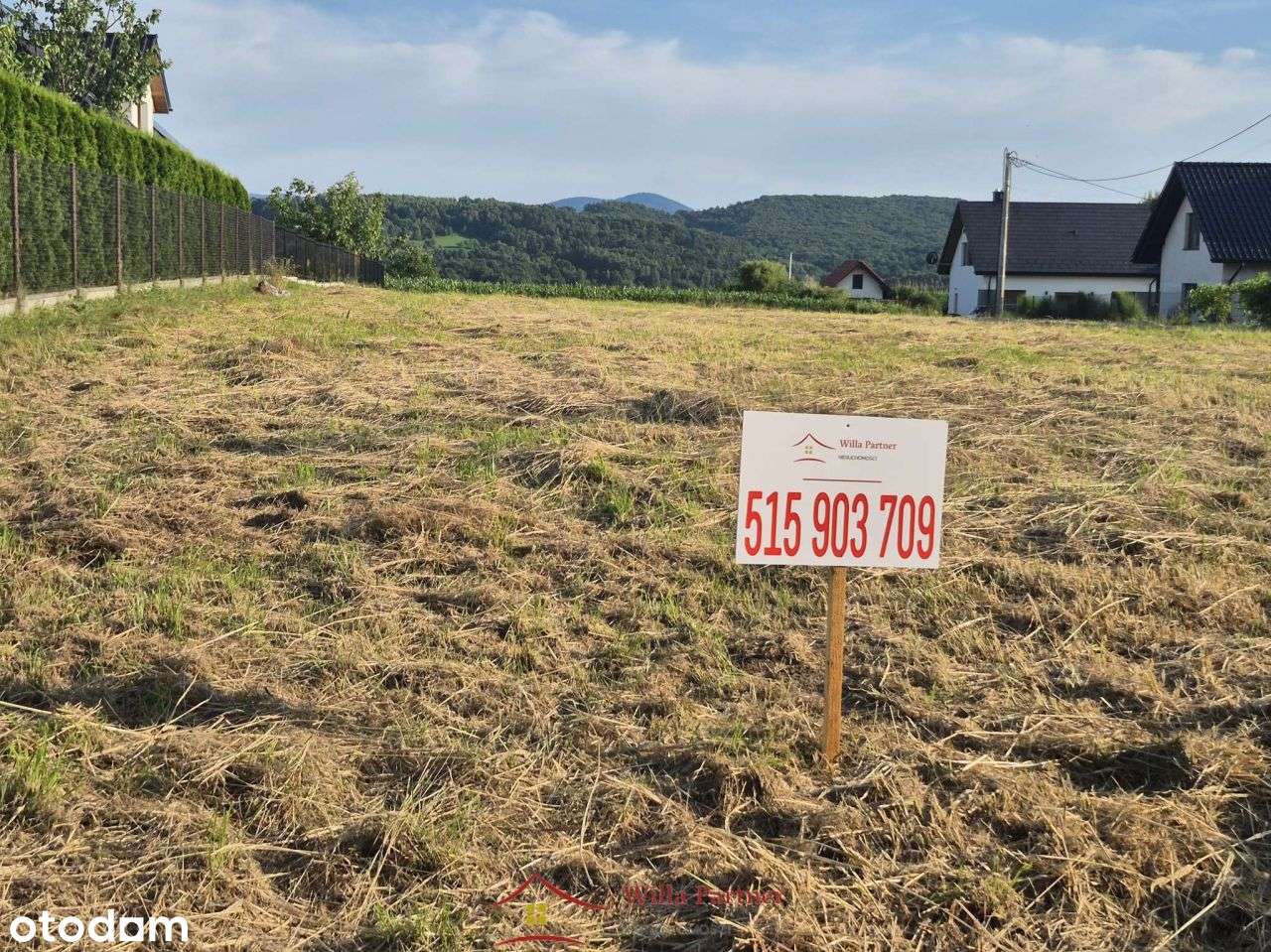 Gdów, Stadniki, działka budowlana 2x12a,media przy-0