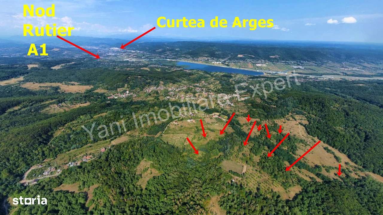 Teren de vânzare în comuna Băiculești, județ Argeș. - Imagine principală: 1/10