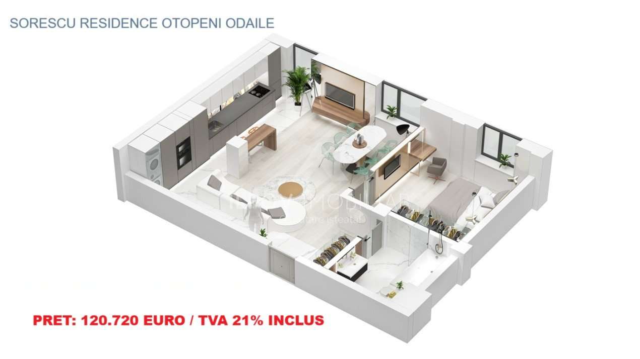 Sorescu Residence - Apartamente cu 2 camere - Imagine principală: 4/11