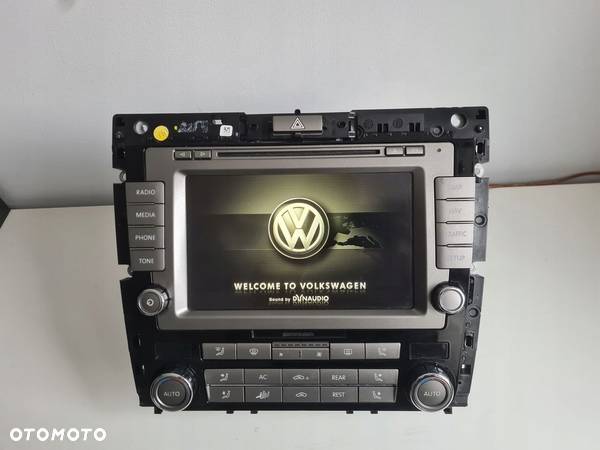 Radio vw phaeton rns510 nawigacja lift 3d0035005 stan idealny KOD - 1