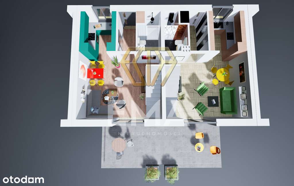 Nowoczesna szeregówka w Starczy-6