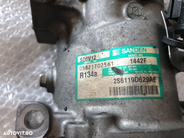 -compresor ac ford fiesta 1.4 tdci cod 2s6119d629ae - 2