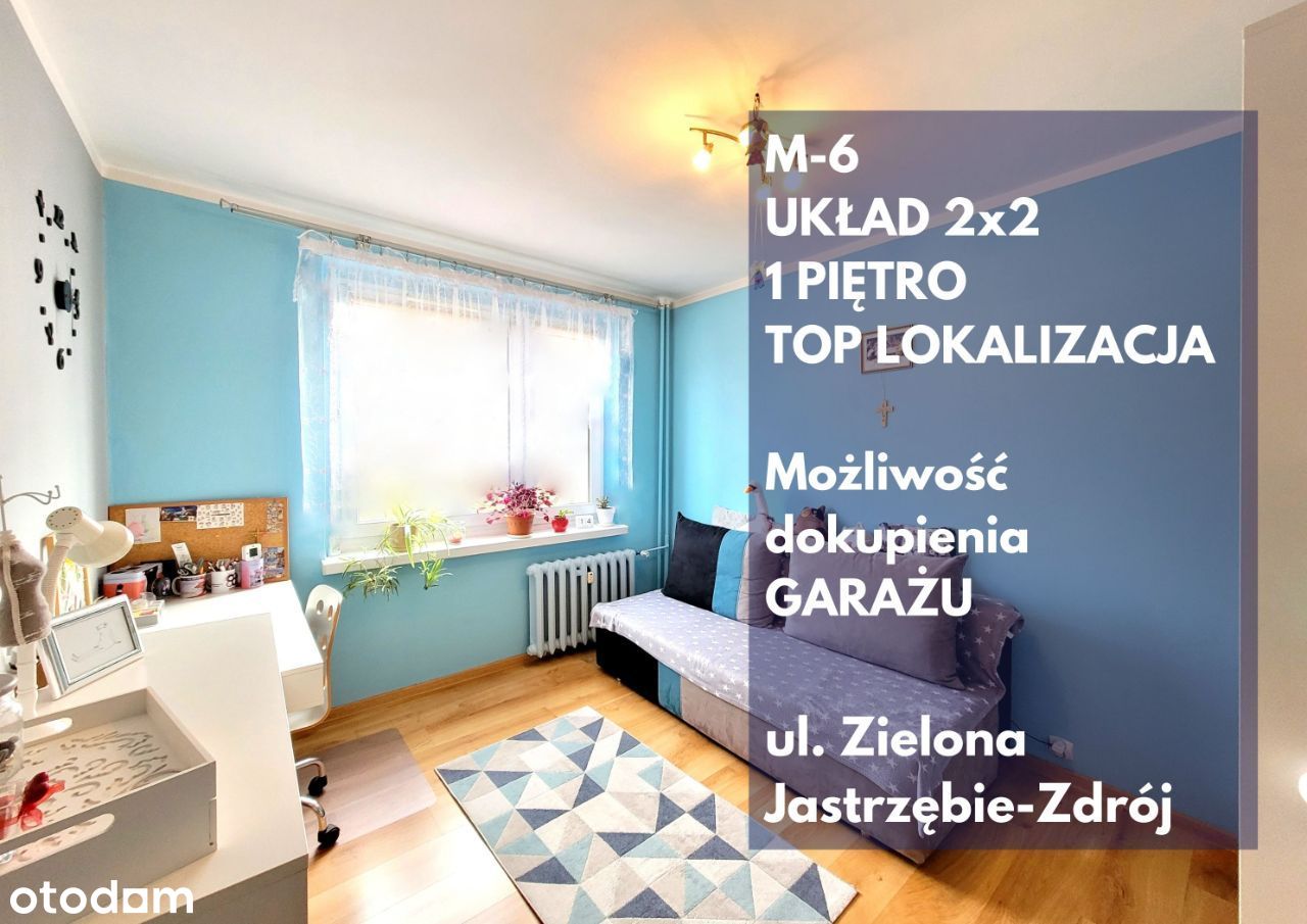 M-6 ul. Zielona, 1 p, 2x2