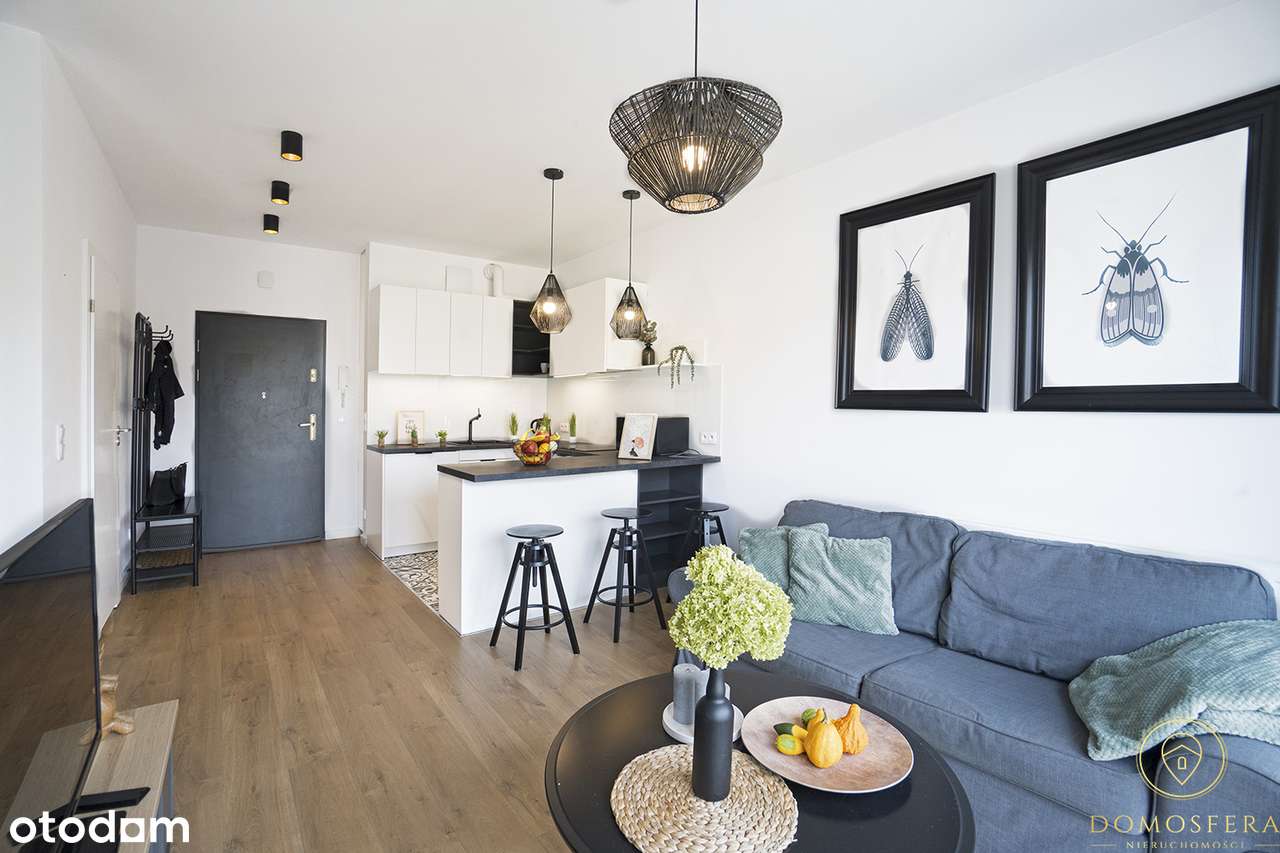 Słoneczne mieszkanie z pięknym widokiem |2 balkony| komórka lokatorska - Pełny obrazek: 4/13