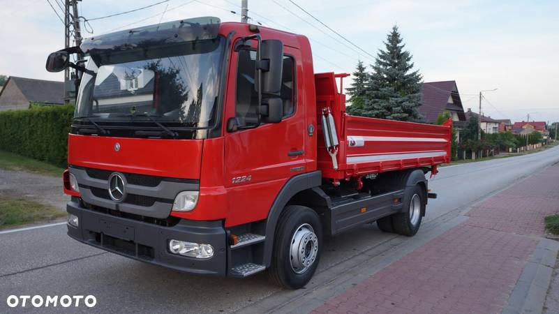 Mercedes-Benz ATEGO 1224 / MANUAL/ WYWROTKA/ BLOKADA MOSTU/ - 2