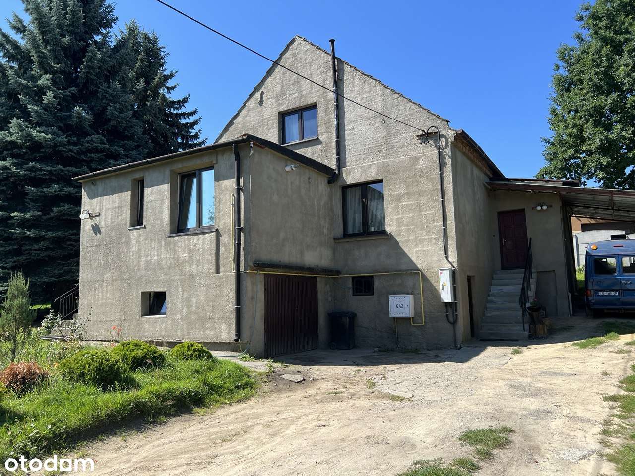 DOM Z DWOMA MIESZKANIAMI , działka 10 ar, garaż, pomieszczenia - Pełny obrazek: 4/19