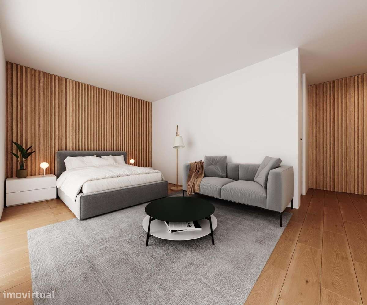 Apartamento T1 com jardim e garagem fechada no Empreendimento Braga... - Grande imagem: 3/6