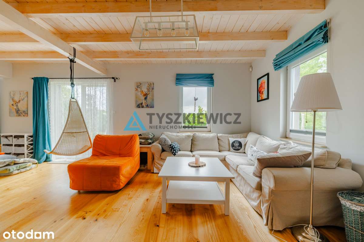 Urokliwy dom w Sobączu zaledwie 250m od jeziora! - Pełny obrazek: 5/20