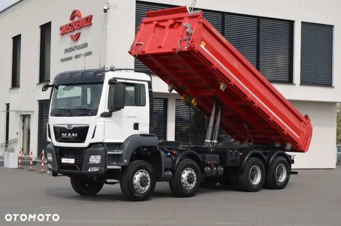 MAN 8x6 TGS 3 STRONY WYWROT 150000km MANUAL HARDOX DE 391 - 2