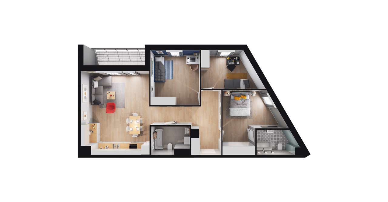 Apartment in wroclaw - View 2