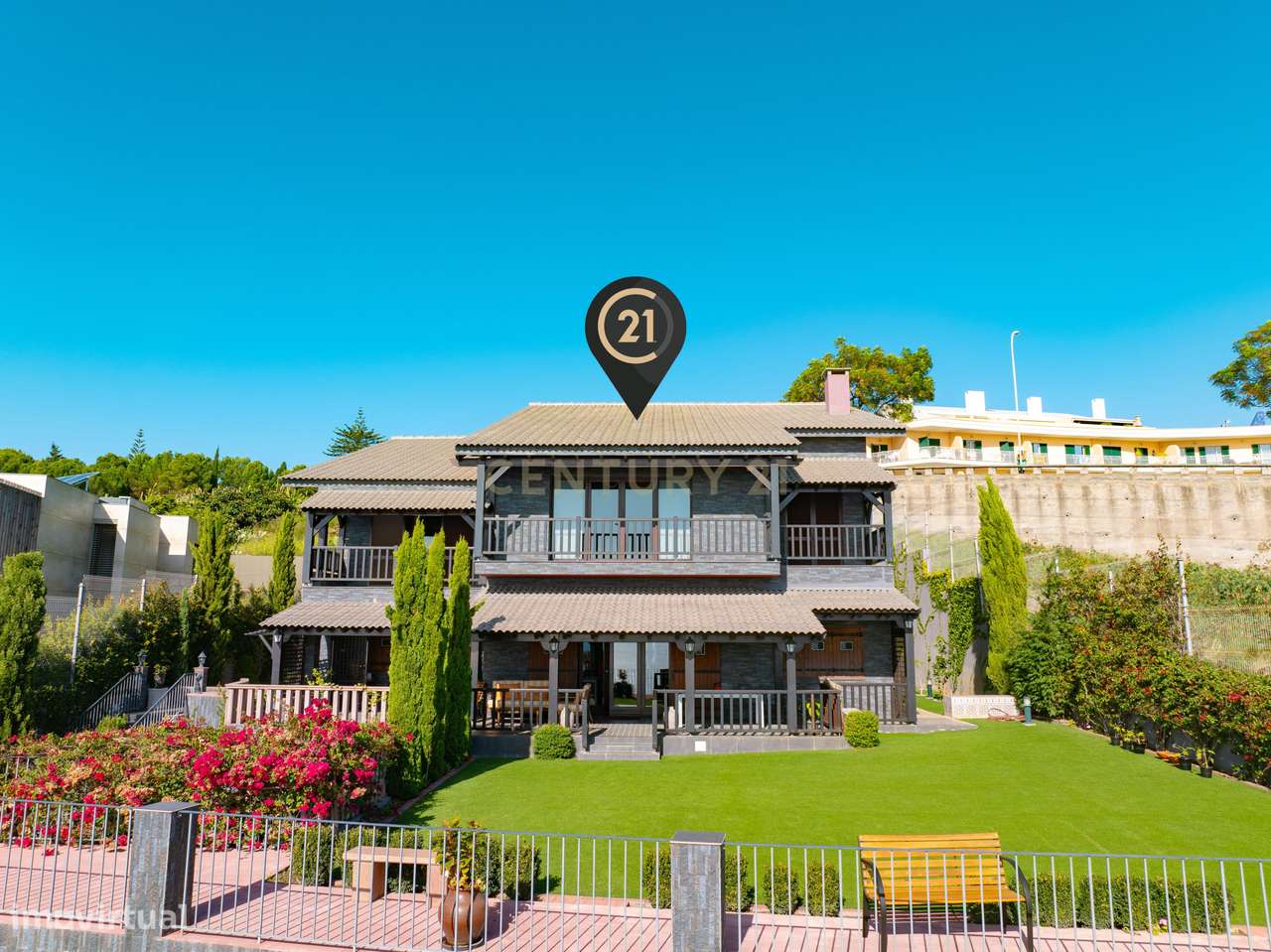 Luminosa Moradia de Arquitetura Helvética e Extraordinária Vista Panor - Grande imagem: 5/60