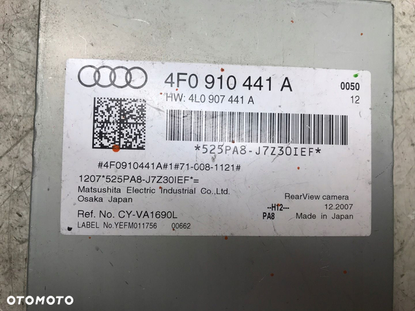 AUDI A6 C6 STEROWNIK MODUL KAMERY COFANIA ORYGINAŁ - 4