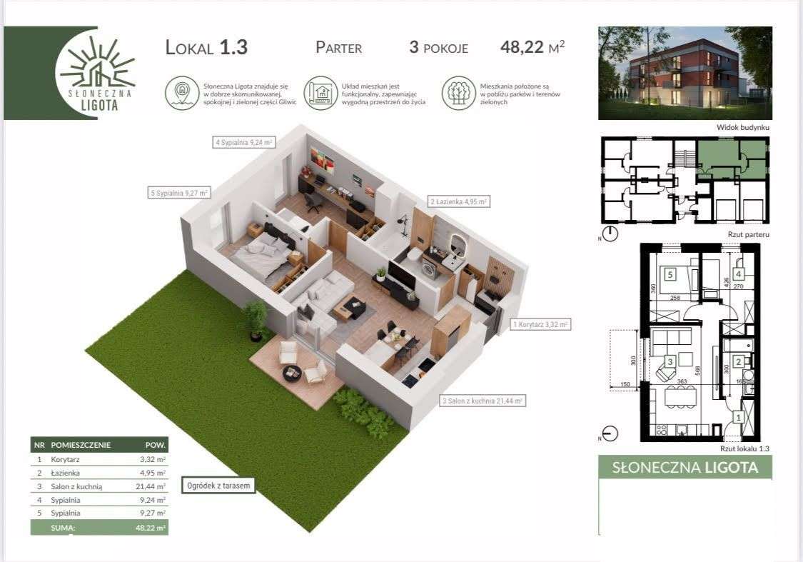 Nowe mieszkanie z ogródkiem w Gliwicach-17