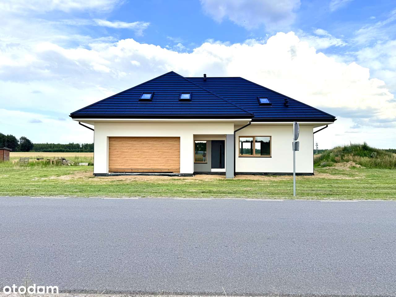 Dom w stanie surowym zamkniętym, 7km od Siedlec - Gołąbek gm. Skórzec - Pełny obrazek: 1/20