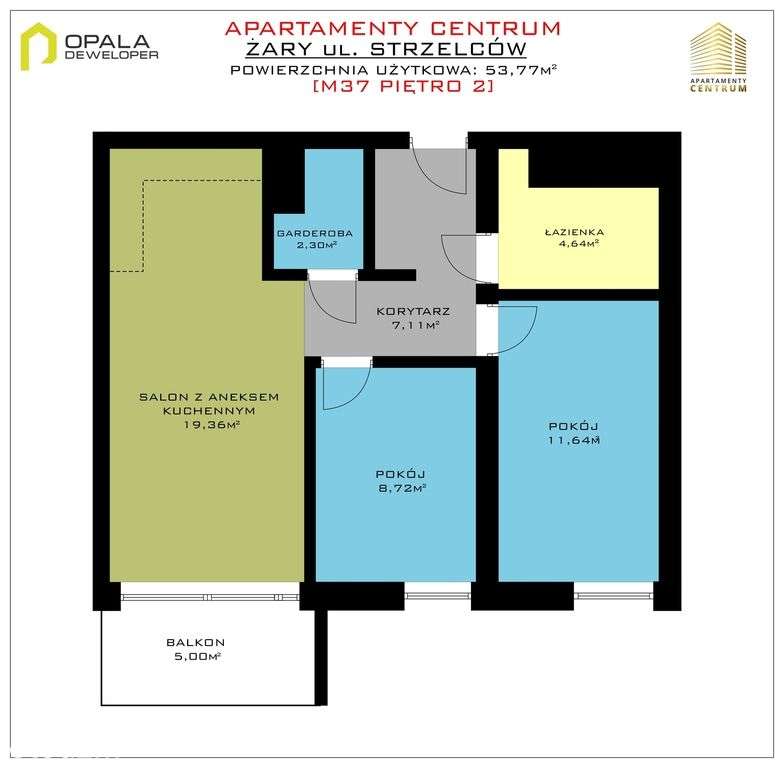 Wyjątkowy Najwyższy Budynek W Żarach Ul.Moniuszki-8