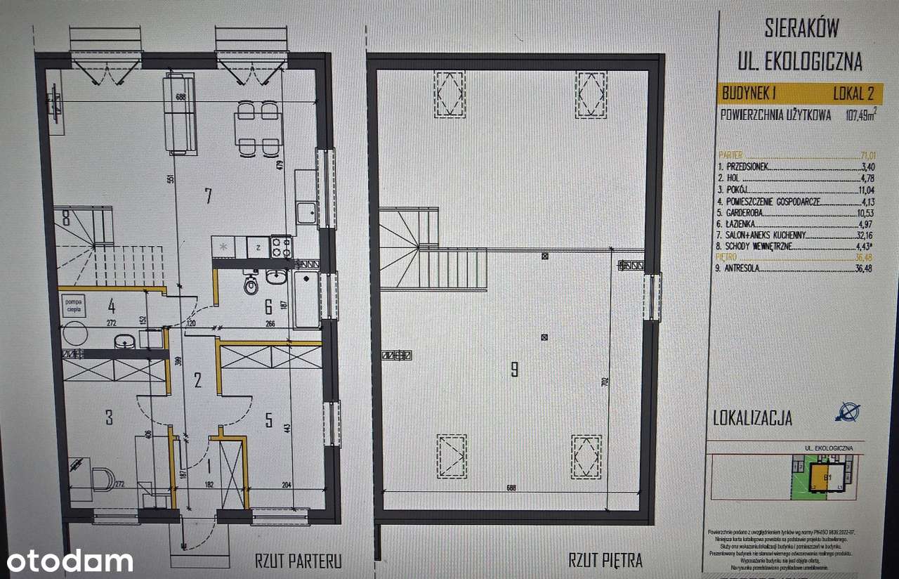 * Nowoczesny dom w Sierakowie * Bezpośrednio od dewelopera - Pełny obrazek: 5/7
