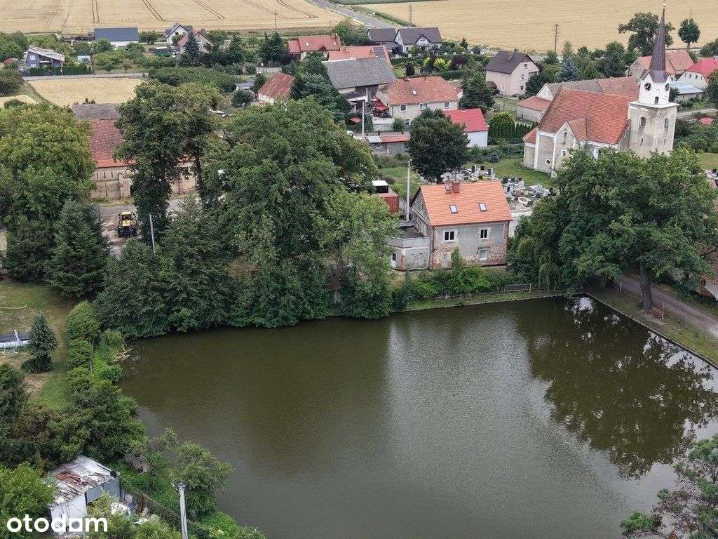 Dom zarządcy 1868 nad stawem wsród starodrzewia-1