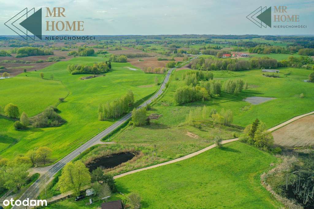 Budowlana działka ze stawem pod Mikołajkami-6