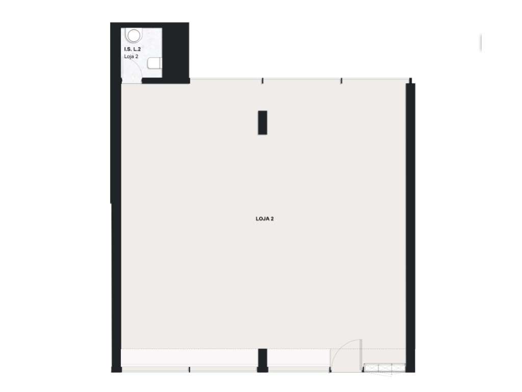 LOJA NOVA, com GRANDES MONTRAS (11.6m comprimento x 3,4 de altura) ... - Grande imagem: 3/3