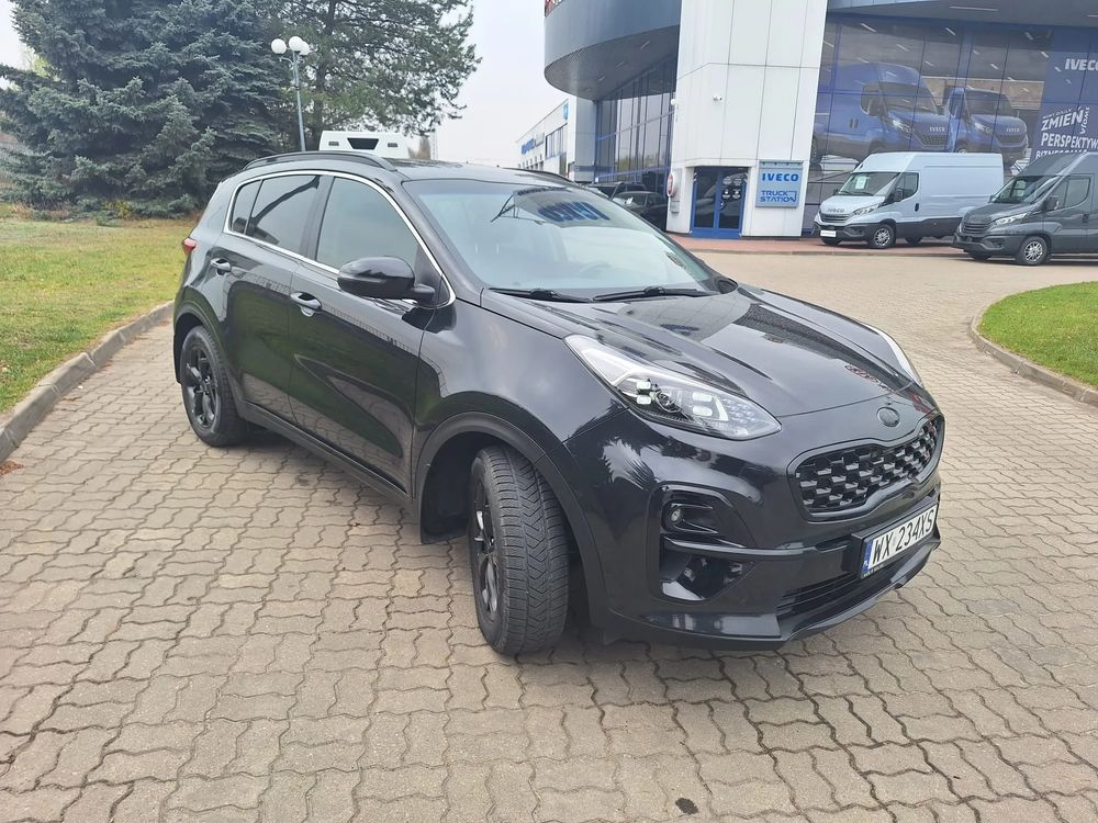 Kia sportage pierwszy właściciel - salon PL - Gwarancja! - hak - Black Edition