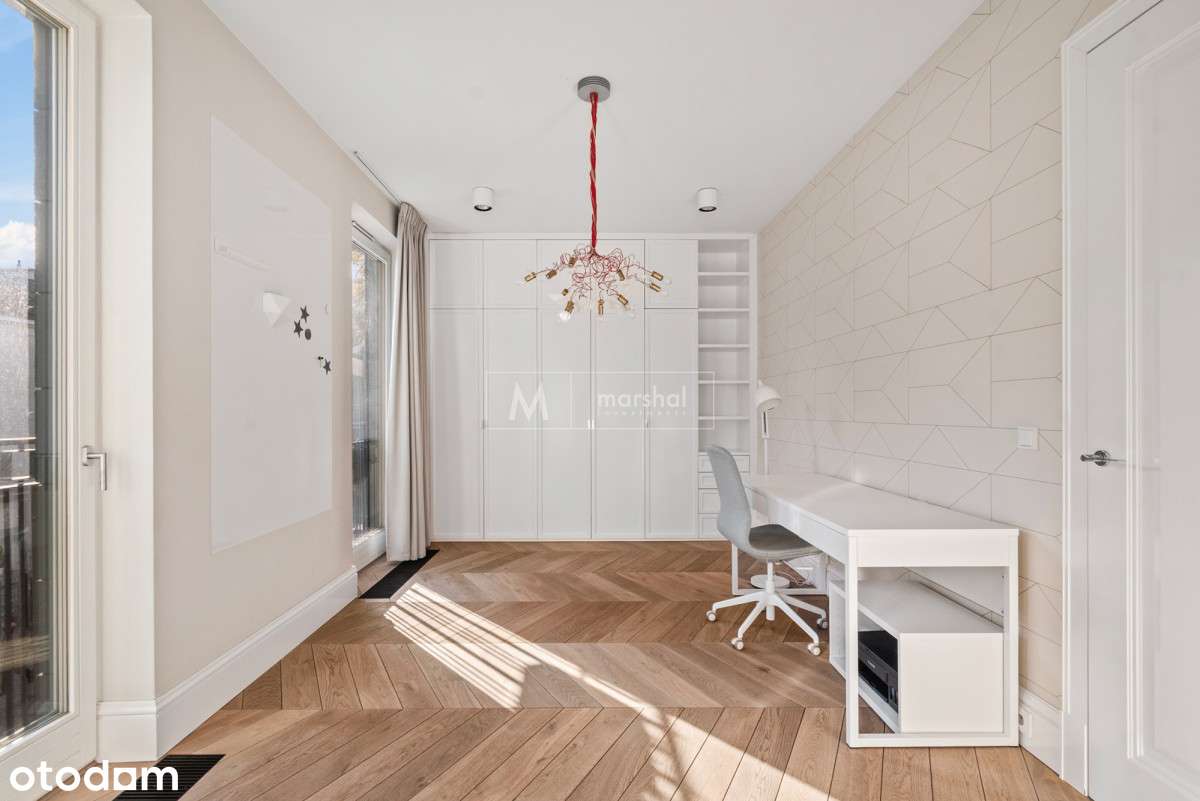 Penthouse z dużym tarasem - stara Saska Kępa!-11