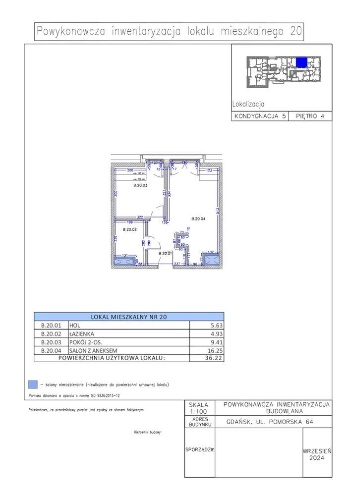 Gaja Park Apartament B.20 - Pełny obrazek: 3/13