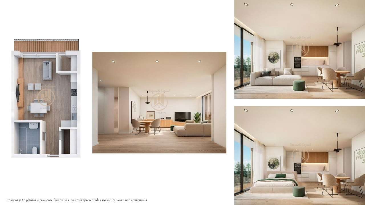 Apartamento T0 | Novo | Espargo - Grande imagem: 2/23