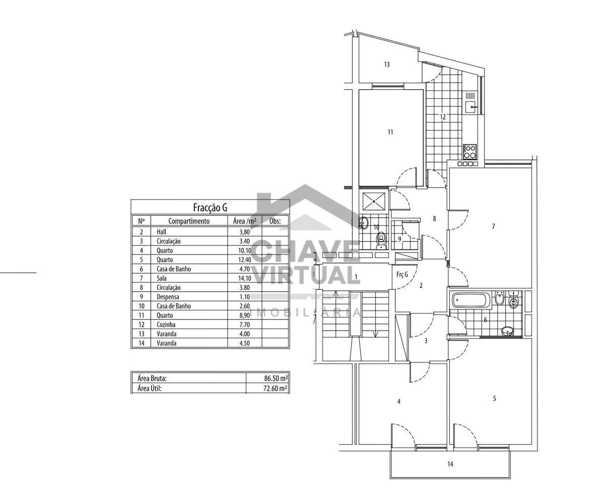 Excelente Apartamento T3 - Centro Caldas da Rainha-27